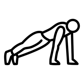 recommend clip art: Push Ups Icon