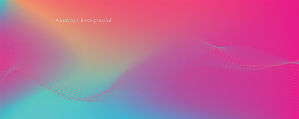 Abstract colorful wave background. EPS10