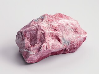 Fototapeta premium Mineral stone isolated on a white background