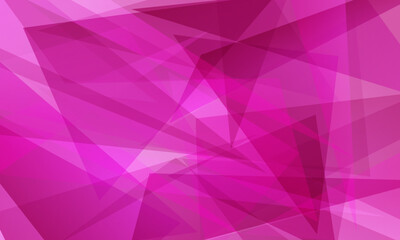 abstract pink fractal geometric triangle polygon shape background