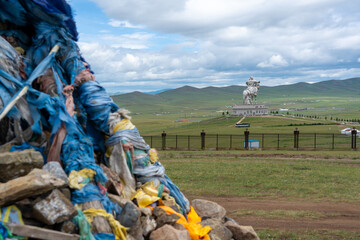 Obo Mongolei bei Dschingis Khan