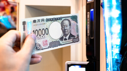 パチンコ　スロット　1万円投資