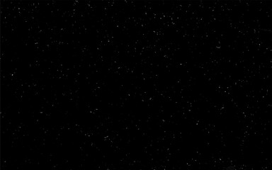 Distressed white grainy texture. Dust overlay textured. Grain noise particles. Snow effects and rusted black background. Vector illustration