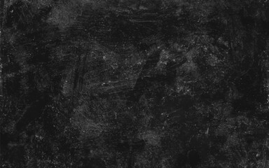 Abstract elegant dark black background vector illustration with vintage distressed grunge texture and white charcoal color paint. Splash particle white fire effect backdrop.