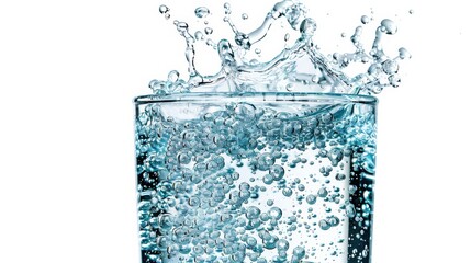 Water Bubbles Close-Up