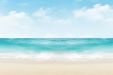 Obraz premium Beach backgrounds outdoors horizon.