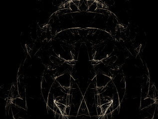 Imaginatory fractal abstract background Image