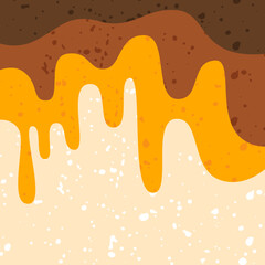 Abstract Background With Leaked Paint