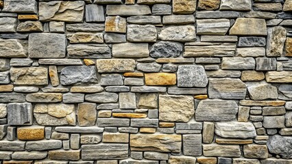 Grey stone wall texture background with varying sizes of stones , stone, wall, texture, background, grey, siding