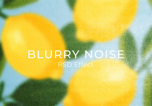 Blurry Noise PSD Effect