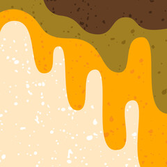 Abstract Background With Leaked Paint