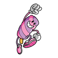 Cute Twister Ice Cream  Cartoon