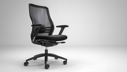 office chair on white background