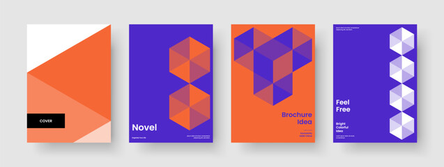 Fototapeta premium Abstract Poster Layout. Modern Business Presentation Template. Geometric Report Design. Brochure. Banner. Flyer. Background. Book Cover. Newsletter. Pamphlet. Leaflet. Notebook. Brand Identity