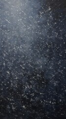 Obraz premium Minimal space winter night with snowing astronomy flooring star.