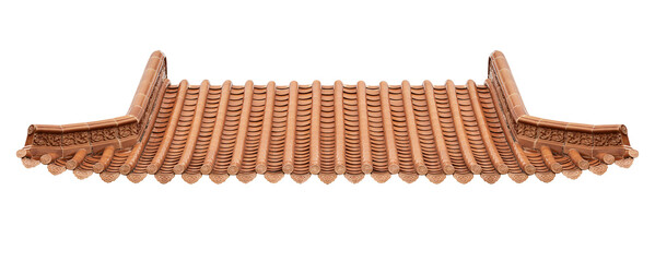 Orange chinese style roof © Ratchapon