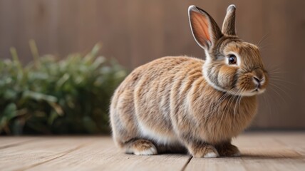 Obraz premium rabbit in the garden