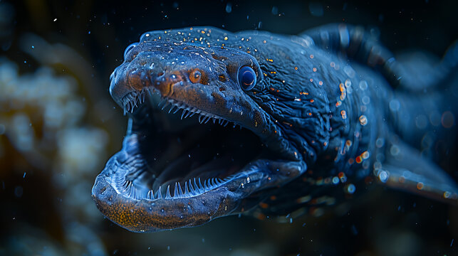 octopus in aquarium fosh angry