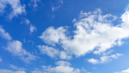 Obraz premium blue sky with clouds background