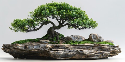 In the time-honored tradition of Japanese bonsai gardening, miniature trees blend artistry with nature.