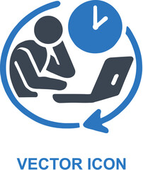 Procrastination Icon