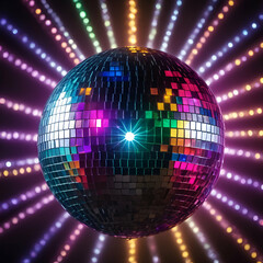 Obraz premium Shiny disco ball 