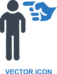 Threatening Behavior Icon in Negative Parenting