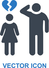 Conditional Love Icon in Negative Parenting