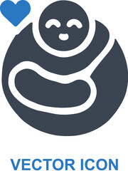 Affectionate Icon in Positive Parenting