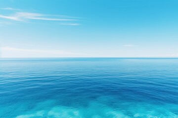 Obraz premium Sea outdoors horizon nature.