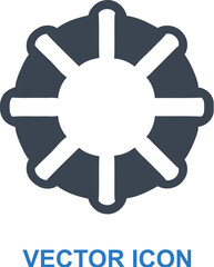 Obraz premium Life buoy (lifesaver) icon