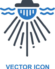 Pool underwater lighting icon