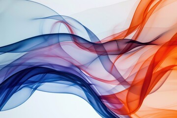 Naklejka premium Engaging abstract wavy color smoke image for backdrop