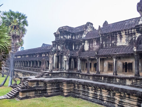Angkor Wat, UNESCO World Heritage Site, a Hindu-Buddhist temple complex near Siem Reap, Cambodia, Indochina, Southeast Asia, Asia