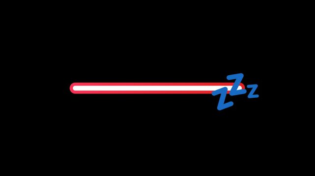 Sleep zz Emoji Social media poll Animation