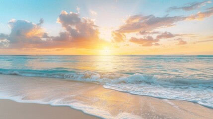 Paradise, exotic tropical sun, beach, sea, island for vacation travel