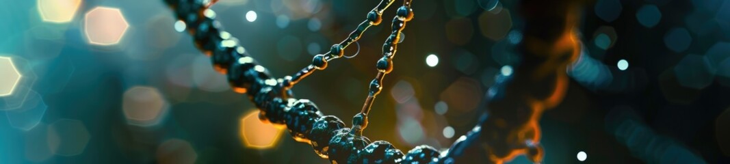 Abstract Double Helix DNA