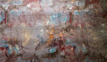 Obraz premium Abstract pastel color painting making an abstract art background