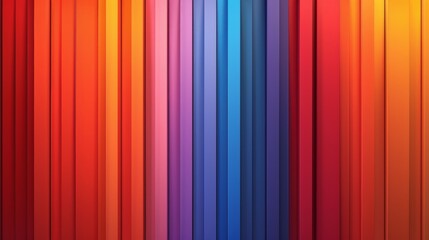 Obraz premium Gradient color transition blending seamlessly from one vibrant shade to another. Cartoon illustrations vectors Generative AI
