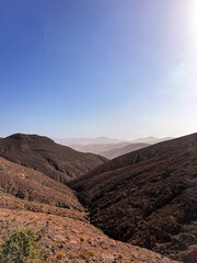 Krajobraz gór, Fuerteventura 