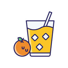 Juice vector icon 