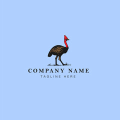 crane logo design vector icon illustration - vector - crane logo template