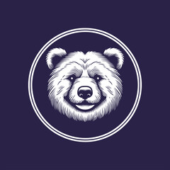 bear vector, bear silhouette