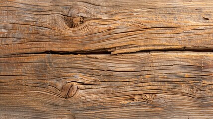 Naklejka premium Rustic hardwood texture with intricate fibers on a neutral backdrop, Hardwood Fibers Backdrop, Woodworking Detail