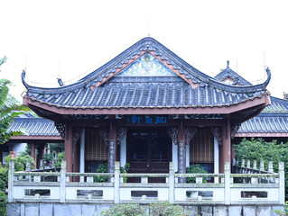 Obraz premium An ancient Chinese building