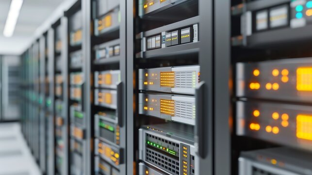 Detailed electronic scenes showcasing storage solutions and data links, Electronic  Storage  Links, Tech Links