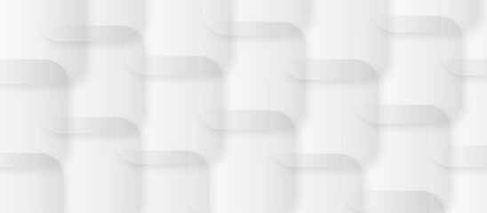 Abstract white and gray technology concept diamond triangle geometric shape background. gradient vector art illustration. soft and trendy business template . futuristic concept background	