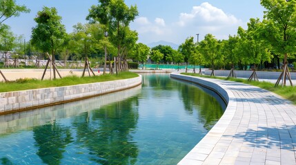 Comprehensive design for civil projects enhancing urban water management infrastructures, civil endeavors infrastructures, advanced water systems