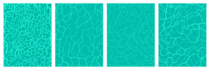 Fototapeta premium Swimming pool water ripple texture