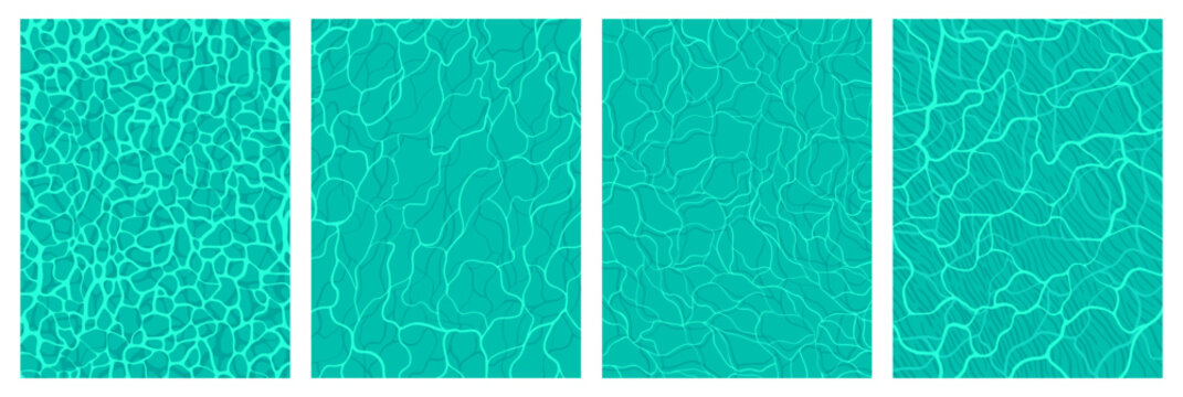 Swimming pool water ripple texture